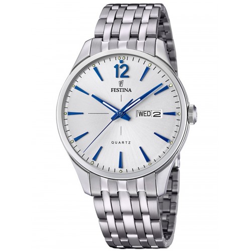 Festina F20204/1 Retro Day-Date Men's Watch 41mm 5ATM