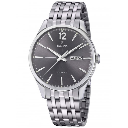 Festina F20204/2 Retro Day-Date Men's Watch 41mm 5ATM