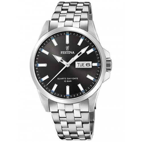 Festina F20357/2 classic day-date men`s 41mm 10ATM