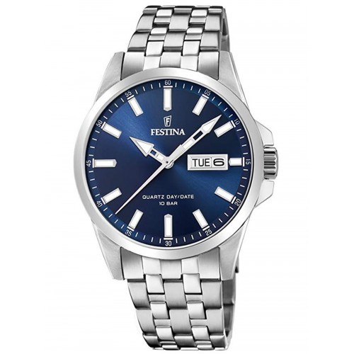 Festina F20357/3 classic day-date men`s 41mm 10ATM