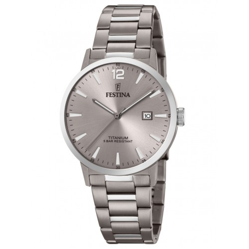 Festina F20435/2 classic titanium chrono 40mm 10ATM