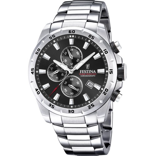 FESTINA Silver Stainless Steel Chronograph F20463/4