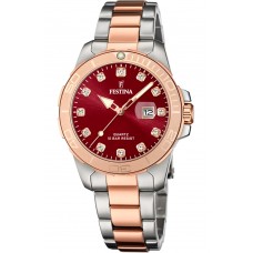 FESTINA Crystals Two Tone Stainless Steel Bracelet F20505/2