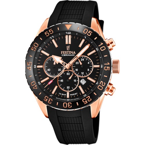FESTINA Black Rubber Chronograph F20516/2