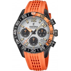 FESTINA Orange Rubber Chronograph F20518/1