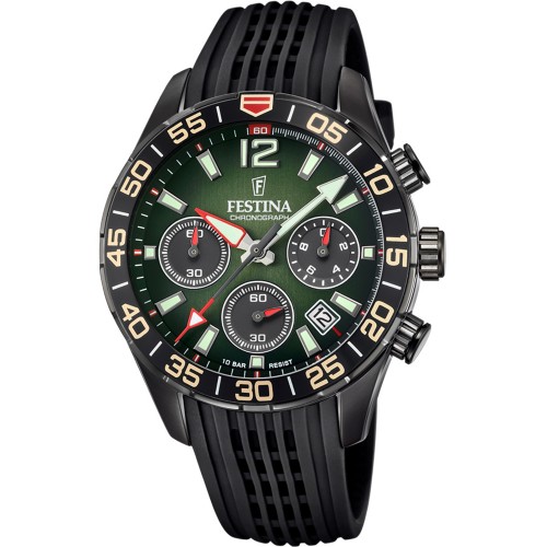 FESTINA Black Rubber Chronograph F20518/2