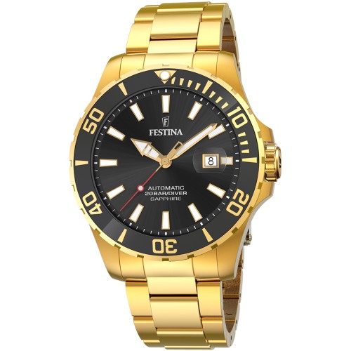 FESTINA Automatic Gold Stainless Steel Bracelet F20533/2