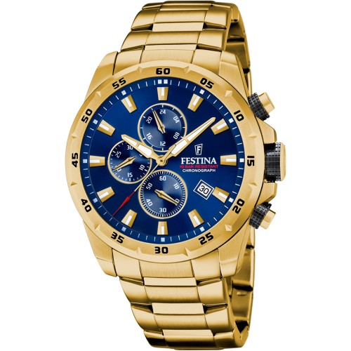 FESTINA Gold Stainless Steel Chronograph F20541/2