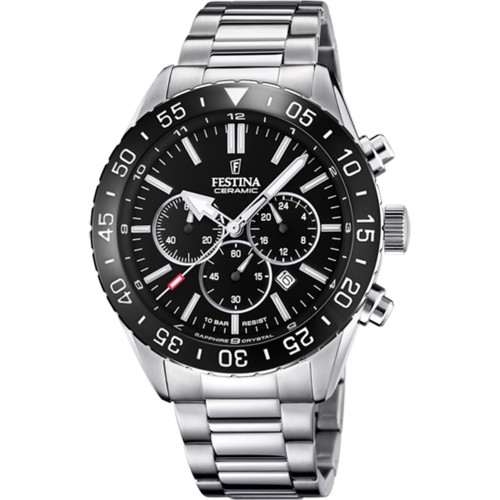 FESTINA Silver Stainless Steel Chronograph F20575/3