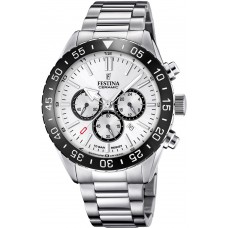 FESTINA Silver Stainless Steel Chronograph F20575/1