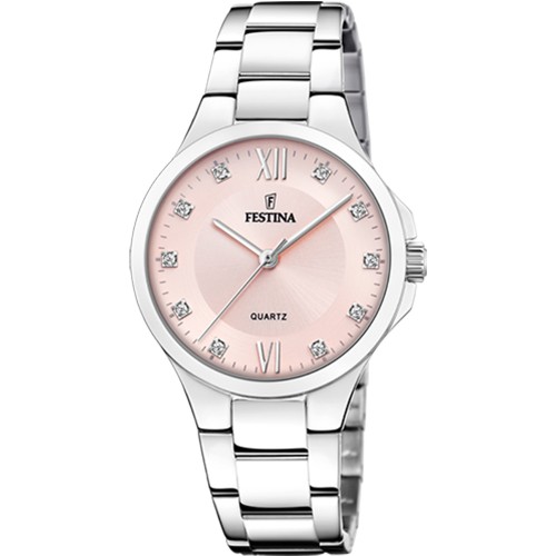 FESTINA Crystals Silver Stainless Steel Bracelet F20582/2