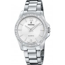 FESTINA Crystals Silver Stainless Steel Bracelet F20593/1
