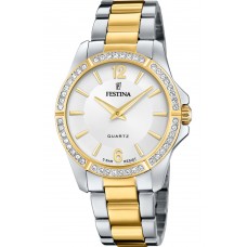 FESTINA Crystals Two Tone Stainless Steel Bracelet F20594/1