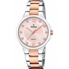 FESTINA Crystals Two Tone Stainless Steel Bracelet F20612/2