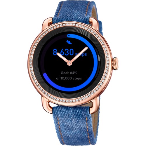 FESTINA Smartime Box Set Hybrid Smartwatch Blue Leather Strap F50002/1