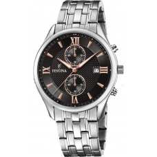FESTINA Silver Stainless Steel Chronograph F6854/7