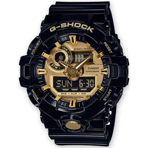 Casio GA-710GB-1AER G-Shock Herren 53mm 20ATM
