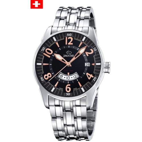 JAGUAR Silver Stainless Steel Bracelet J627/5