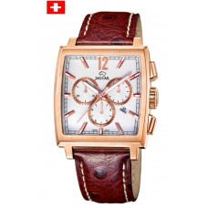 JAGUAR Brown Leather Chronograph J634/1