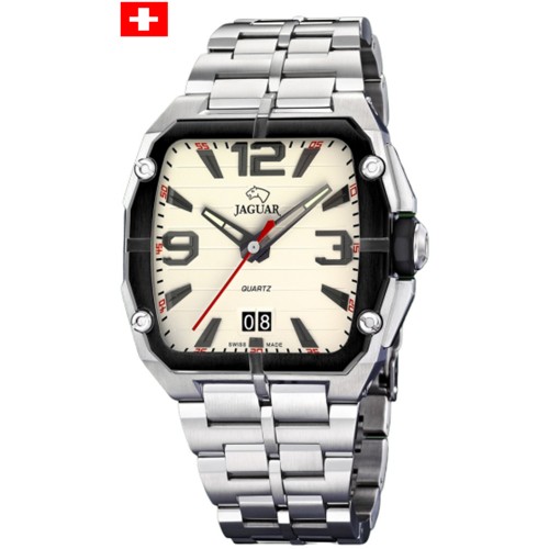 JAGUAR Silver Stainless Steel Bracelet J638/1