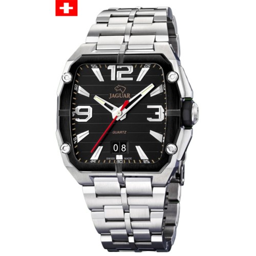 JAGUAR Silver Stainless Steel Bracelet J638/2