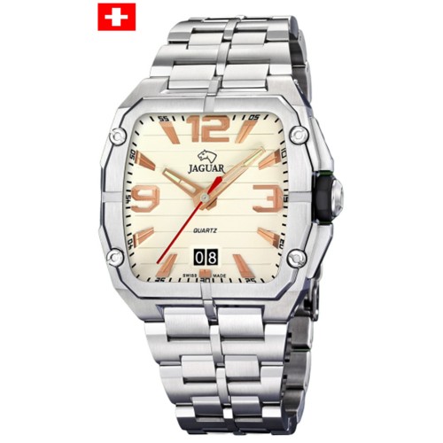 JAGUAR Silver Stainless Steel Bracelet J641/1