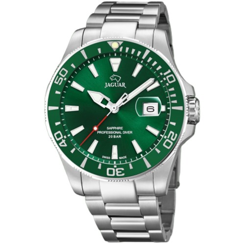 JAGUAR Silver Stainless Steel Bracelet J860/B