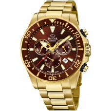 JAGUAR Gold Stainless Steel Chronograph J864/4