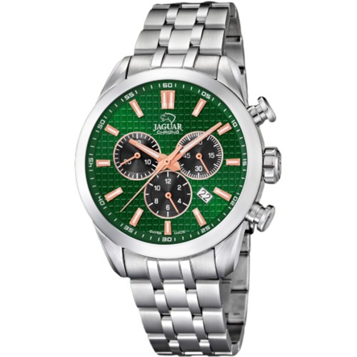 JAGUAR Silver Stainless Steel Chronograph J865/3