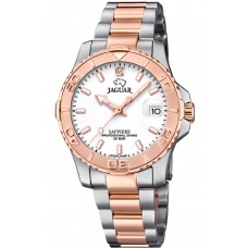 JAGUAR Crystals Two Tone Stainless Steel Bracelet J871/1