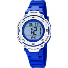 CALYPSO Kids Digital Blue Rubber Strap 5669-7