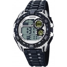 CALYPSO Digital Black Rubber Strap 5670-1