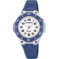 CALYPSO Kids Blue Rubber Strap 5758-2