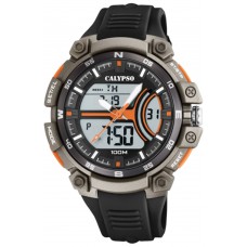 CALYPSO Anadigi Black Rubber Strap 5779-5
