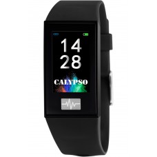 CALYPSO Smartwatch Black Rubber Strap 8500-6