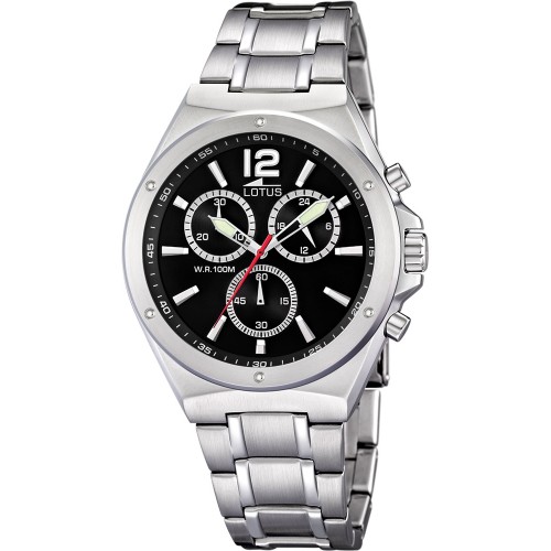 LOTUS Silver Stainless Steel Chronograph L10118/4