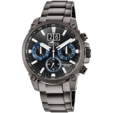 LOTUS Black Stainless Steel Chronograph L10140/3