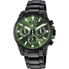 LOTUS Black Stainless Steel Chronograph L10141/1
