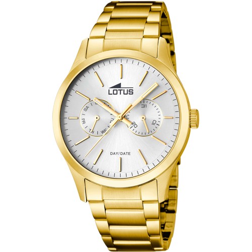 LOTUS Gold Stainless Steel Chronograph L15955/1