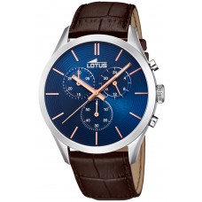 LOTUS Brown Leather Chronograph L18119/4
