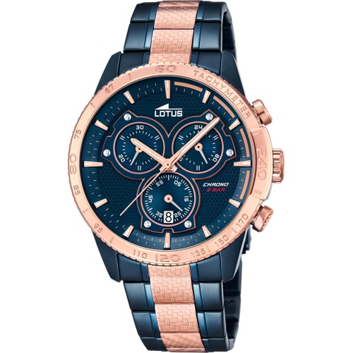 LOTUS Two Tone Stainless Steel Chronograph L18330/2