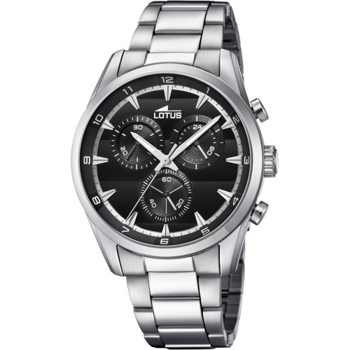 LOTUS Silver Stainless Steel Chronograph L18365/4