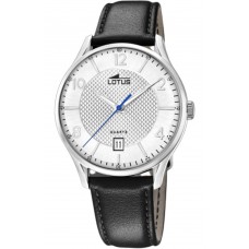 LOTUS Black Leather Strap L18402/A