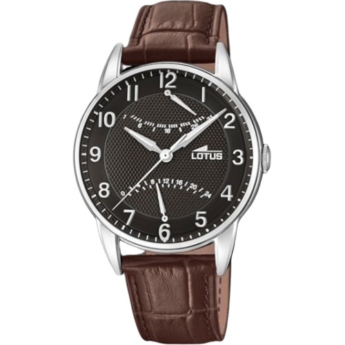 LOTUS Brown Leather Strap L18429/6