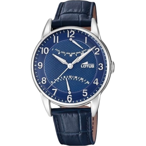 LOTUS Blue Leather Strap L18429/7