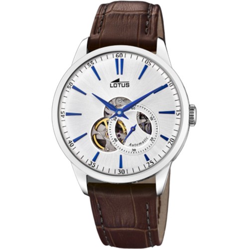LOTUS Automatic Brown Leather Strap L18536/2
