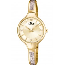 LOTUS Crytals Two Tone Stainless Steel Bracelet L18595/2