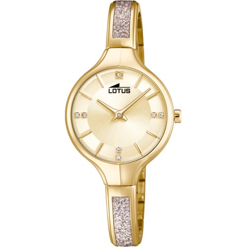 LOTUS Crytals Two Tone Stainless Steel Bracelet L18595/2