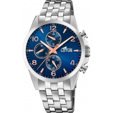 LOTUS Silver Stainless Steel Chronograph L18629/2