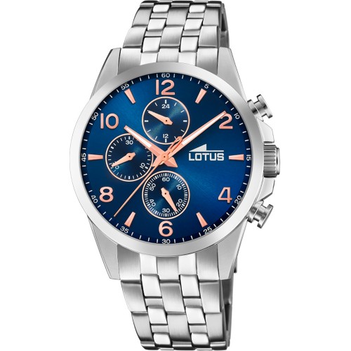 LOTUS Silver Stainless Steel Chronograph L18629/2